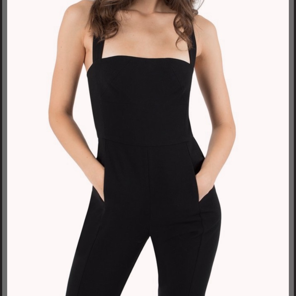 Black Halo Jumpsuit.